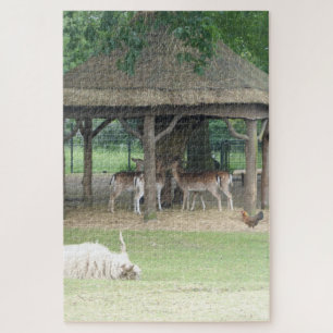 Zoo Puzzle: Deerpark Legpuzzel