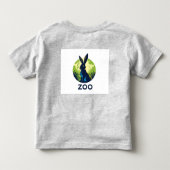 Zoo Rabbit Adventures Logo Kinder Shirts (Achterkant)
