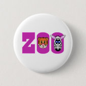 ZOO RONDE BUTTON 5,7 CM (Voorkant)
