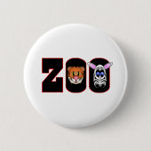 ZOO RONDE BUTTON 5,7 CM (Voorkant)