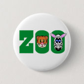 ZOO RONDE BUTTON 5,7 CM (Voorkant)