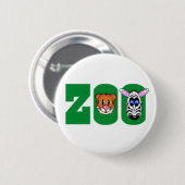 ZOO RONDE BUTTON 5,7 CM (Voorkant /achterkant)
