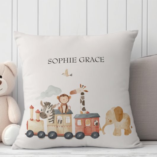 Zoo Safari Kwekerij Dieren Baby Kussen