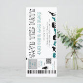 Zoo Save the Date Invitation (Staand voorkant)