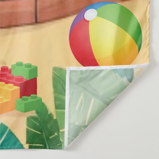 Zoo tapestry for a child's room wandkleed (Detail)