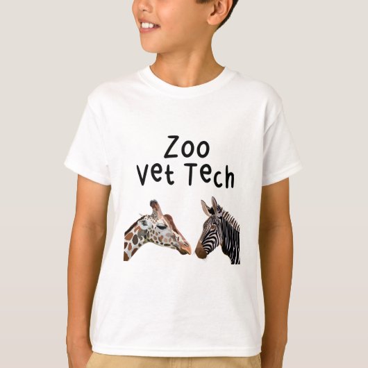Zoo Vet Tech T-shirt (Voorkant)
