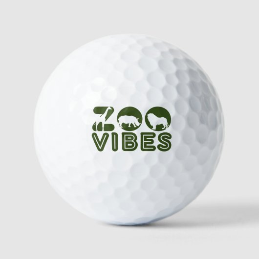 ZOO VIBES GOLFBALLEN (Voorkant)