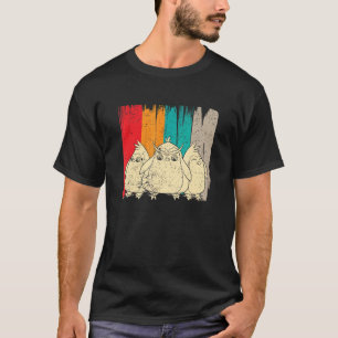 Zoo Vogelpinguïn Leuke Dierlijke Retro Pinguïn T-shirt