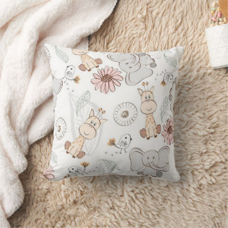 Zoo Vrienden Sierkussen 16" x 16"