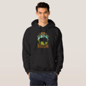 Zoo Wildlife Animal  Zookeeper Buffalo Bison Hoodie (Voorkant volledig)