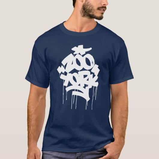 ZOO YORK WHITE vriend T-shirt (Voorkant)