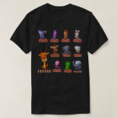 Zooba battle arena royale karakters N 02 zoo T-shirt (Design voorkant)
