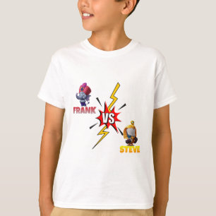 Zooba game frank tegen Steve T-shirt