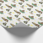 Zoödieren Cadeaupapier (Hoek)