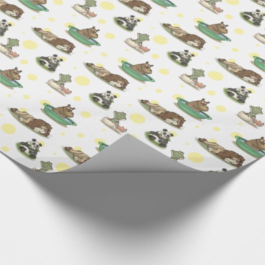 Zoödieren Cadeaupapier (Hoek)