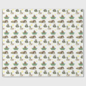 Zoödieren Cadeaupapier (Vlak)