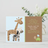 Zoödieren Kaart (Staand voorkant)