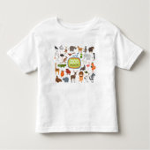 Zoödieren Kinder Shirts (Voorkant)