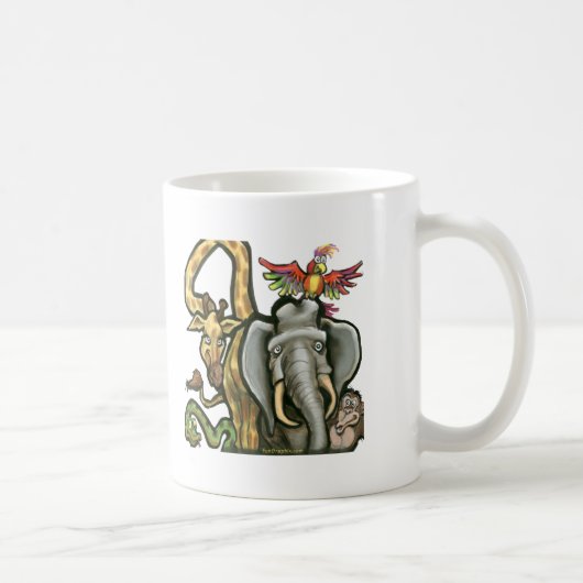 Zoödieren Koffiemok (Rechts)