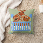 Zoödieren, Wieg, Baby piloot Kussen (Deken)