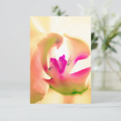 Zooding Orchid Design Flat Kaart (Staand voorkant)