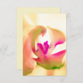 Zooding Orchid Design Flat Kaart (Voorkant / Achterkant)