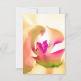 Zooding Orchid Design Flat Kaart