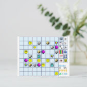 Zoodokoo Zazzle Briefkaart (Staand voorkant)