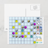 Zoodokoo Zazzle Briefkaart (Voorkant / Achterkant)