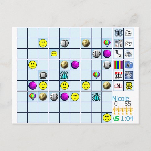 Zoodokoo Zazzle Briefkaart (Voorkant)