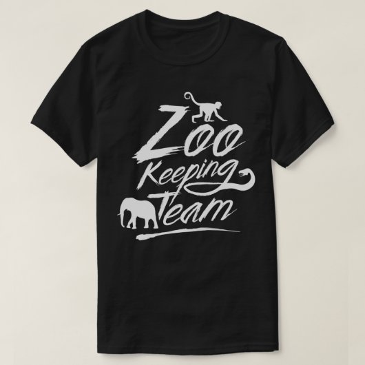 Zoöer Houder Zoothoudende Werkplaatsen T-shirt (Design voorkant)