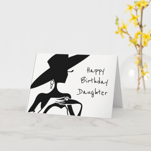 Zoogdag ***DAGER *** Kaart (Gele Bloem)