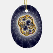 Zooh - Fractal Keramisch Ornament (Achterkant)