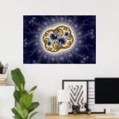 Zooh - Fractal Poster (Thuiskantoor)