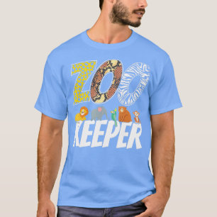 Zookeeper Costume African Savanna Zoo Keeper Anima T-shirt