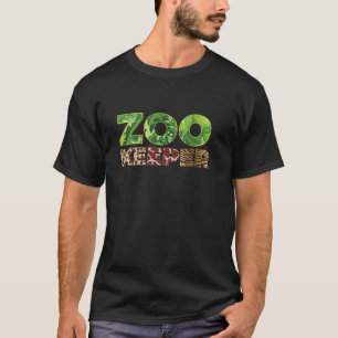 Zookeeper Costume African Savanna Zoo Keeper Anima T-shirt