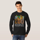 Zookeeper Costume Zebra Wild Print African Animal T-shirt (Voorkant volledig)