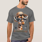Zookeeper Giraffe Safari Zoo Keepeer - unique T-shirt (Voorkant)