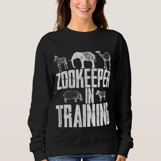 Zookeeper in opleiding trui (Voorkant)