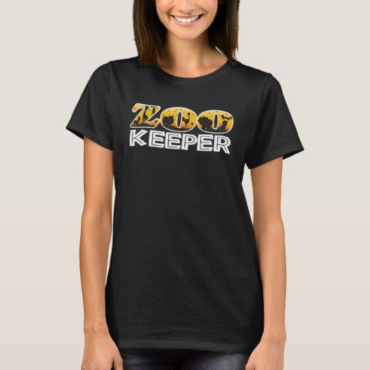 Zookeeper Kostuum kinder Safari Zoo Afrikaans Oerw T-shirt (Voorkant)