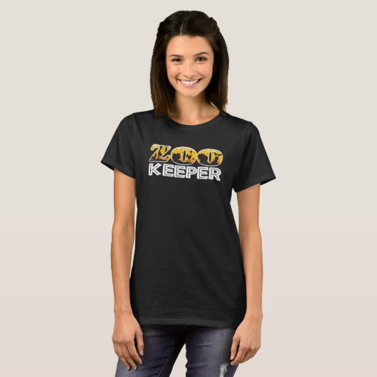Zookeeper Kostuum kinder Safari Zoo Afrikaans Oerw T-shirt (Voorkant volledig)