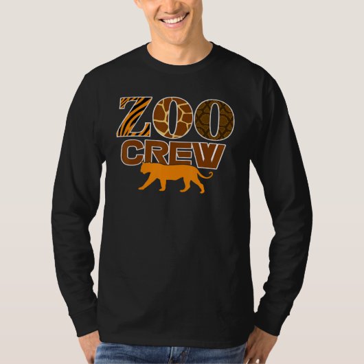 Zookeeper Safari Zookeeping Animal Park Ranging Zo T-shirt (Voorkant)