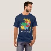 Zookeeper Veterinarian Animal Lover friend T-shirt (Voorkant volledig)
