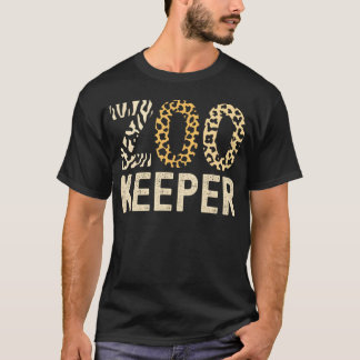 Zookeeper Zoo Animals Safari Zoo Keeper - graphic  T-shirt