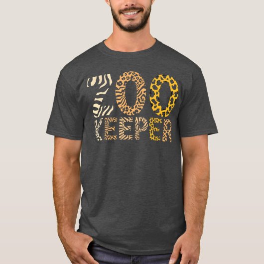 Zookeeper Zoo Animals Safari Zoo Keeper T-shirt (Voorkant)