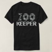 Zookeeper Zoo Keeper African Savanna Safari Guide T-shirt (Design voorkant)