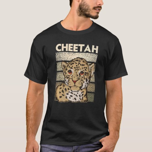 Zookeeping Wildlife Animal Zookeeper Cheetah  2 T-shirt (Voorkant)