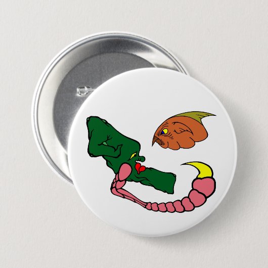 Zookhoiyt en Flish Button (Voorkant /achterkant)