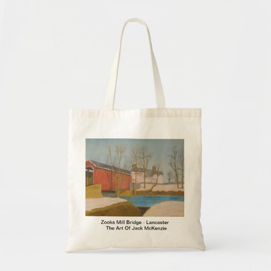 Zooks Mill Bridge - Lancaster Tote Bag (Voorkant)