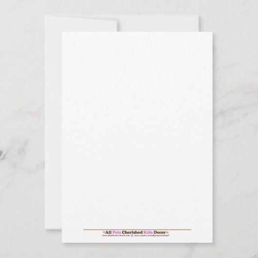 ZOOKWEKKEN Oerwoud *FOTO* VIRTHDAY INVITE 5x7 Kaart (Achterkant)